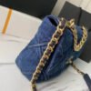 Top Quality Replica Chanel 19 Large High Flap Bag As1161 Denim