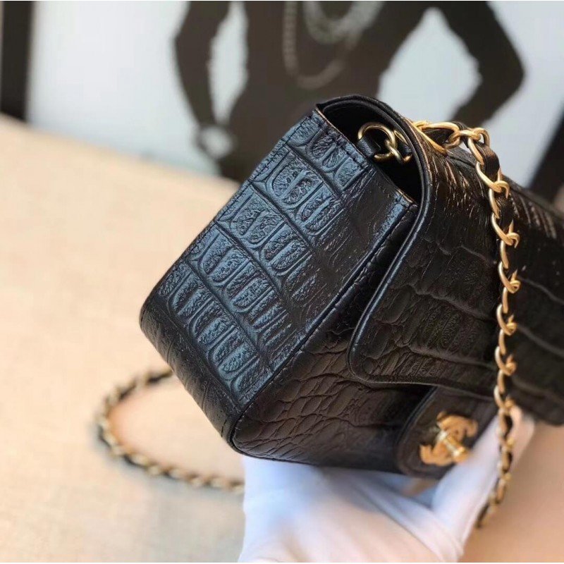 Replica Chanel Alligator Flap Classic Luxury  Bag 1116