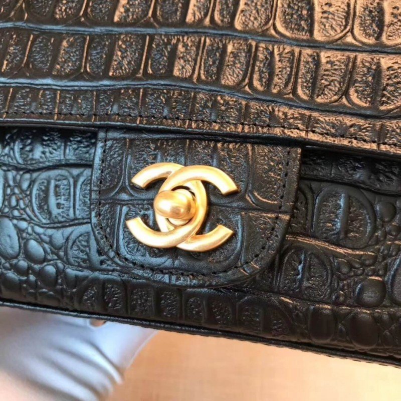 Replica Chanel Alligator Flap Classic Luxury  Bag 1116
