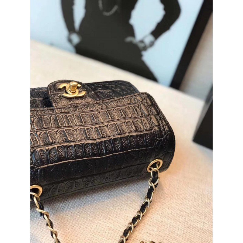 Replica Chanel Alligator Flap Classic Luxury  Bag 1116