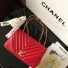 Replica Chanel Calfskin Mini Flap  Bag A91586