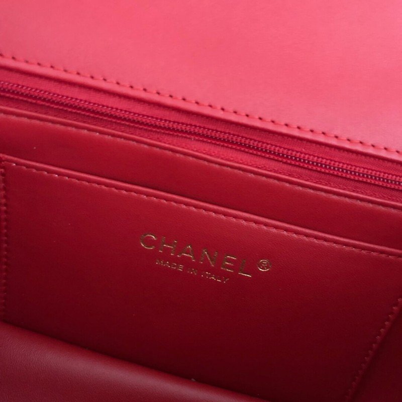 Replica Chanel Calfskin Mini Flap  Bag A91586