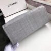 Replica Chanel Deauville Tote  38Cm Canvas Bag Luxury A66941 Ash Grey