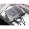 Replica Chanel Deauville Tote  38Cm Canvas Bag Luxury A66941 Ash Grey