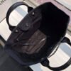 Luxury Replica Chanel Deauville Tote 38Cm Canvas Fashion Bag A66941 Black/White