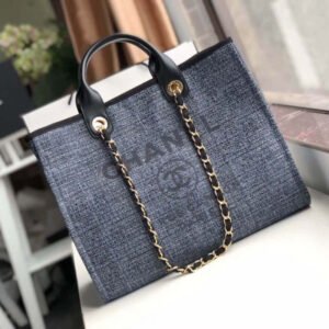 Replica Dior M9320 Large Bobby Bag white Box Calfskin with Blue Oblique Strap