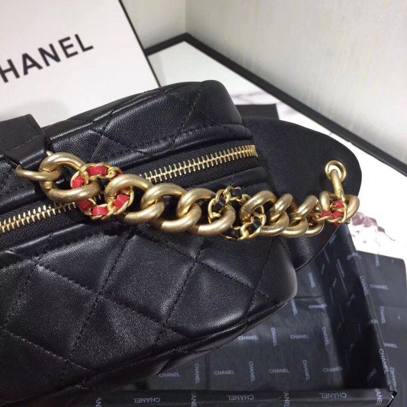 Replica Designer Chanel Lambskin Waist Bag As0940