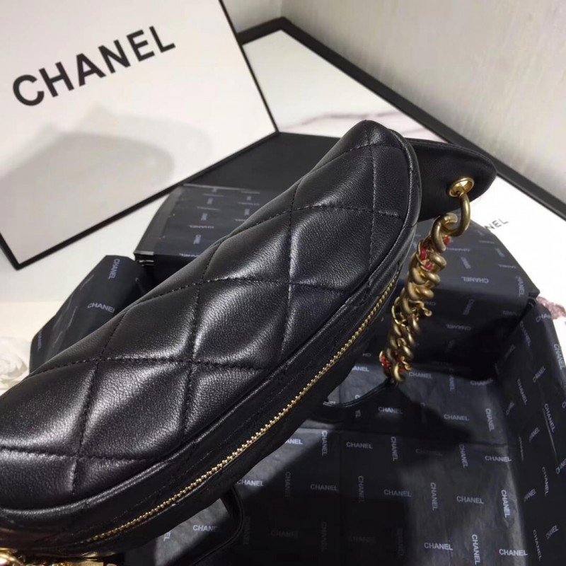 Replica Designer Chanel Lambskin Waist Bag As0940