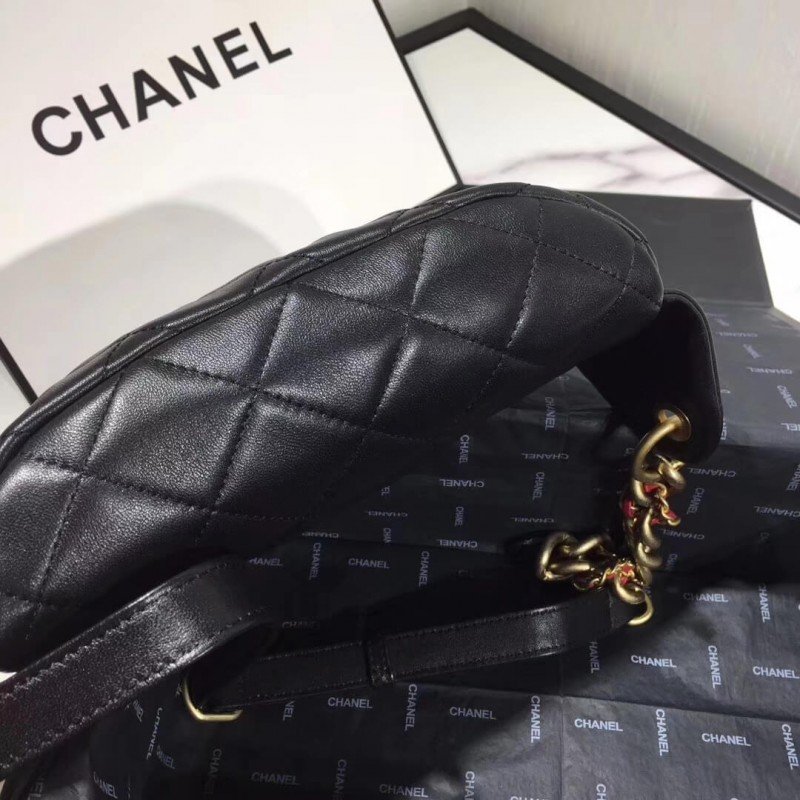 Replica Designer Chanel Lambskin Waist Bag As0940