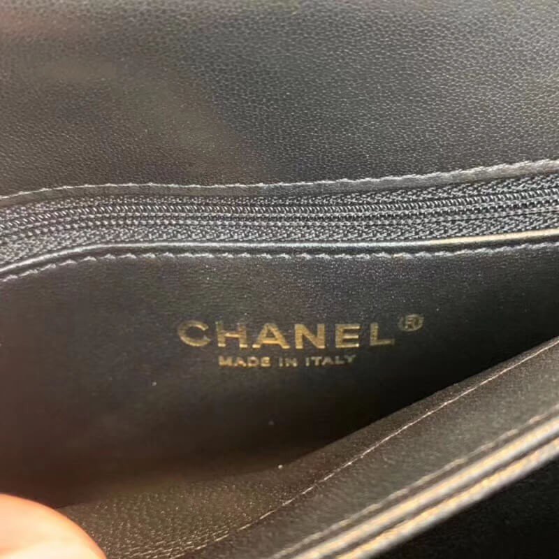 Replica 1:1 Mirror Chanel Small Best Flap Bag With Top Handle A92236