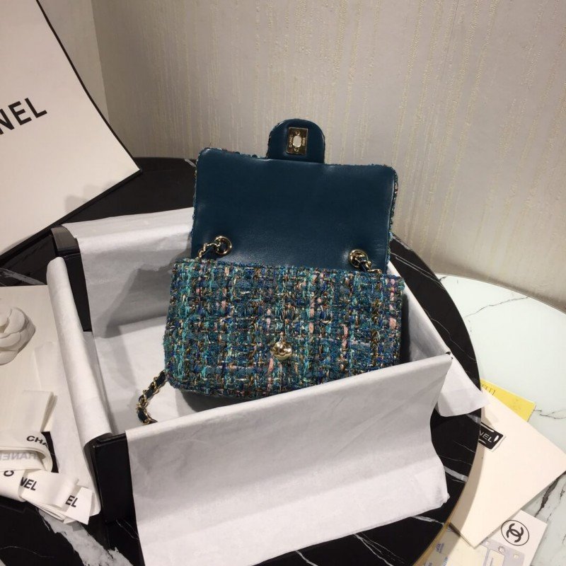 Replica Chanel Tweed Mini Flap UK  Bag A69900