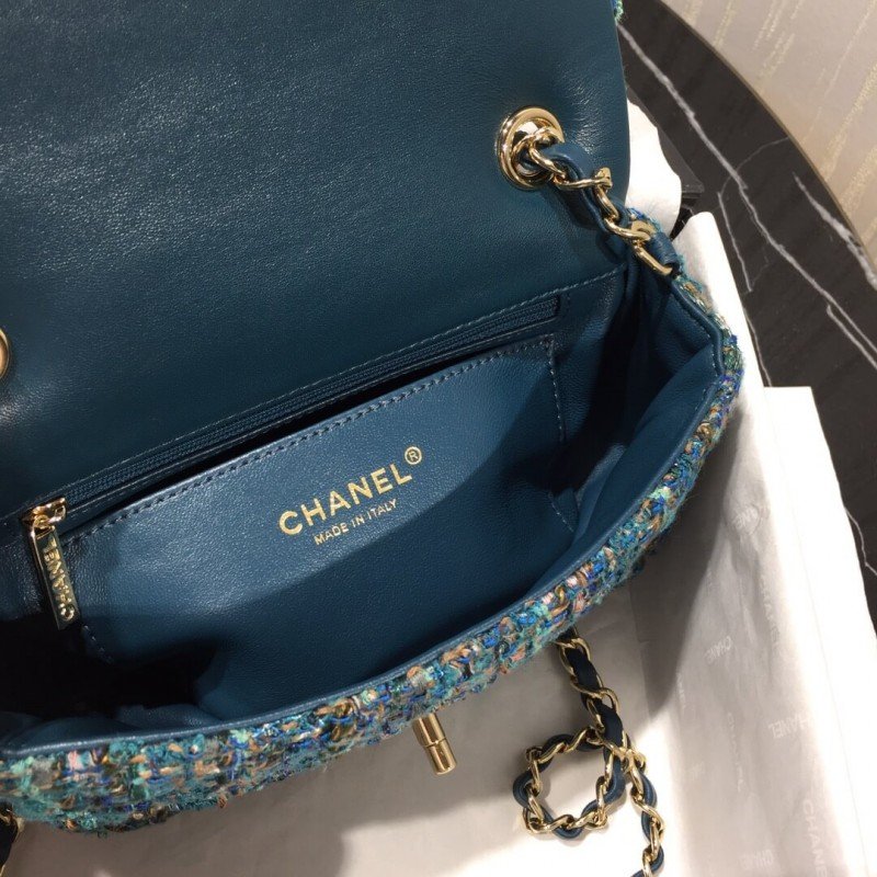 Replica Chanel Tweed Mini Flap UK  Bag A69900