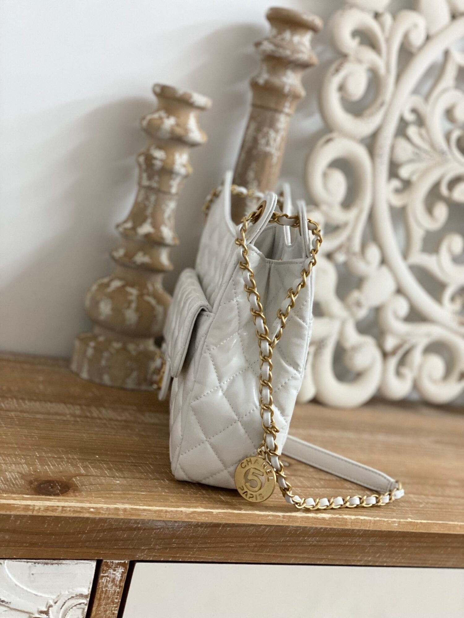 Replica Chanel Cf Mini Luxury 3690 Replica White