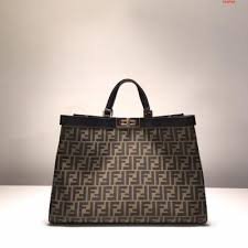 Replica Fendi 8BH374 Peekaboo X Tote Green Canvas Bag