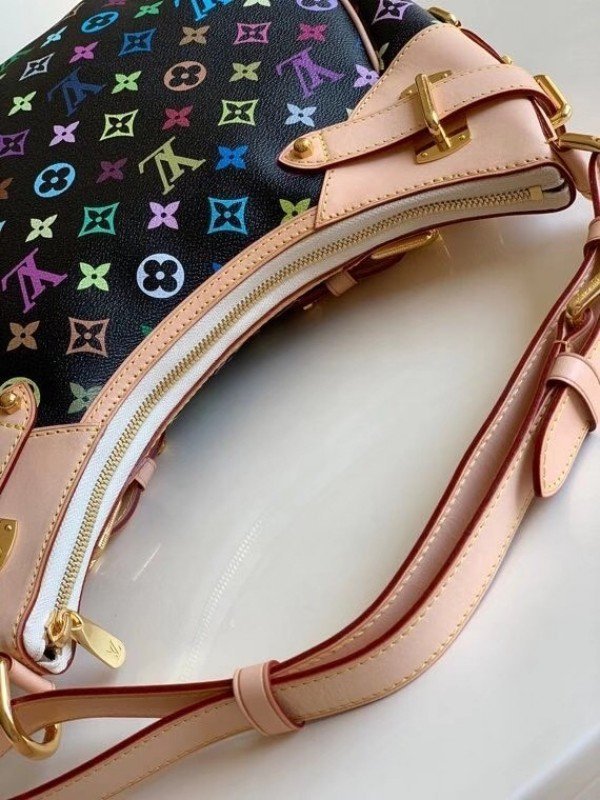 Replica Louis Vuitton Greta Bag Monogram Multicolore M40196 BLV590