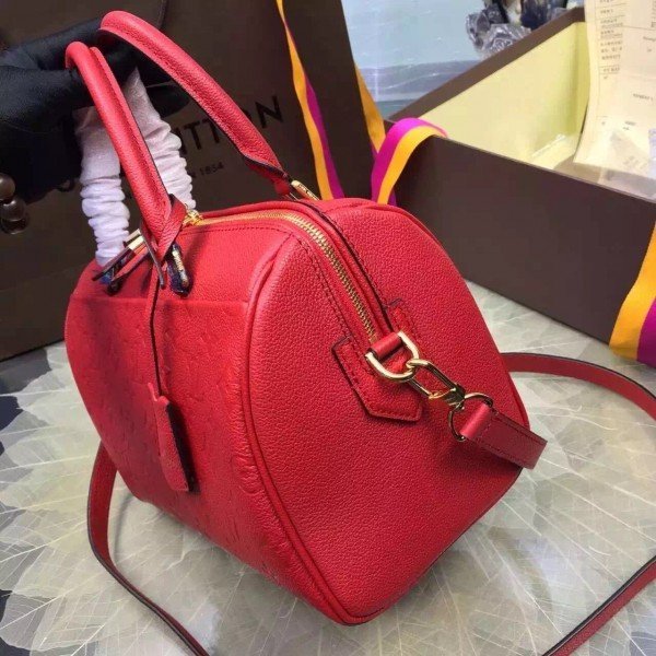 Replica Louis Vuitton Speedy Bandouliere 25 Monogram Empreinte M42399 BLV553