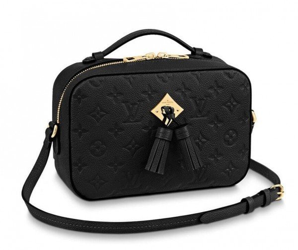 m44593.jpg Replica Louis Vuitton Saintonge Bag Monogram Empreinte M44593 BLV560