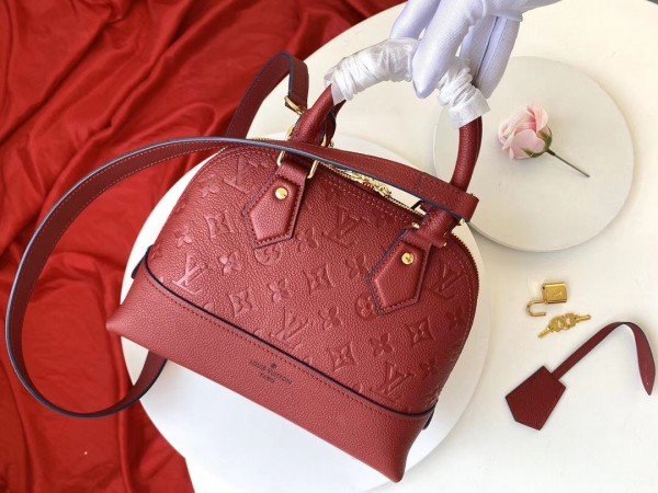 Replica Louis Vuitton Neo Alma BB Bag Monogram Empreinte M44866 BLV502