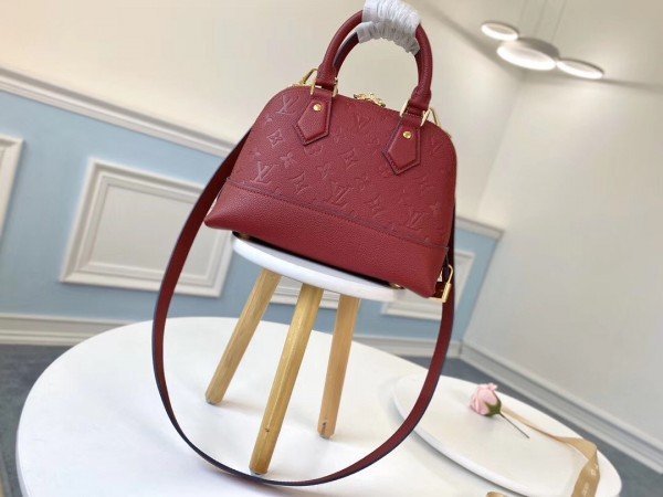 Replica Louis Vuitton Neo Alma BB Bag Monogram Empreinte M44866 BLV502
