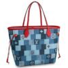 Replica Louis Vuitton Neverfull MM Bag Monogram Denim M44981 BLV480