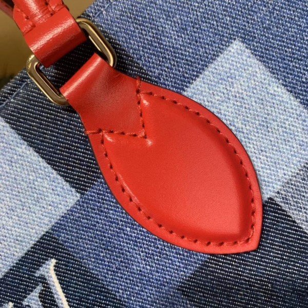 Replica Louis Vuitton Onthego GM Bag Monogram Denim M44992 BLV479