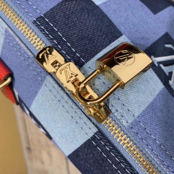 m45041-5_1.jpg Replica Louis Vuitton Speedy Bandouliere 30 Monogram Denim M45041 BLV481