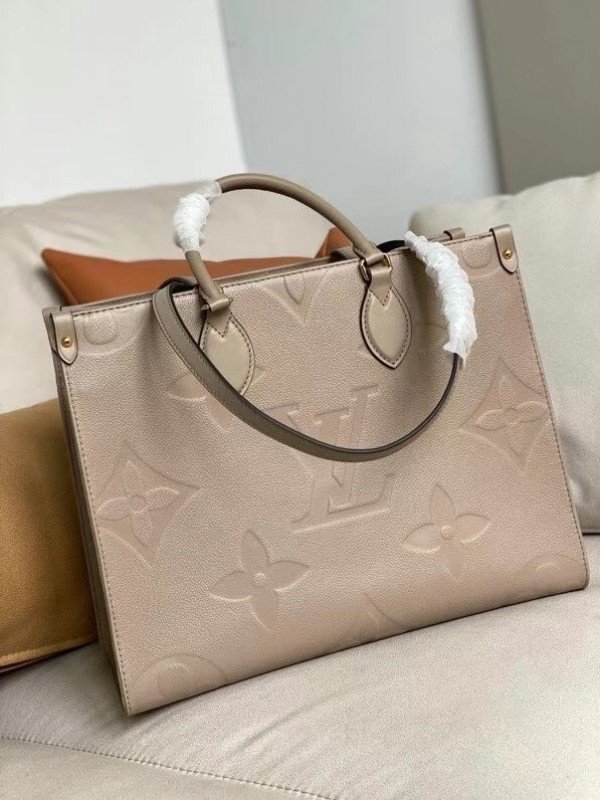 Replica Louis Vuitton OnTheGo MM Bag Monogram Empreinte M45607 BLV512