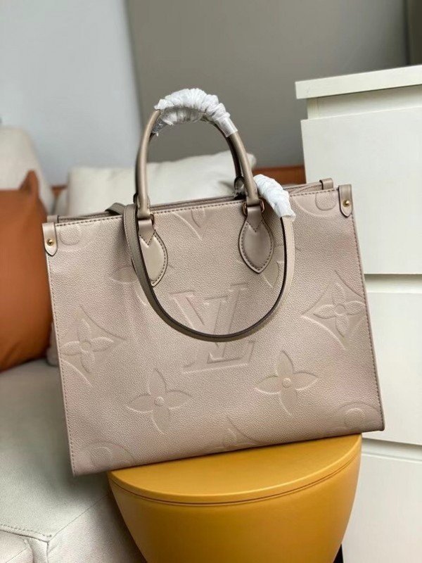 Replica Louis Vuitton OnTheGo MM Bag Monogram Empreinte M45607 BLV512
