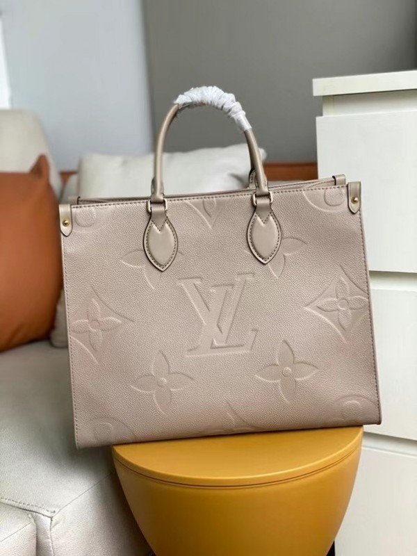 Replica Louis Vuitton OnTheGo MM Bag Monogram Empreinte M45607 BLV512