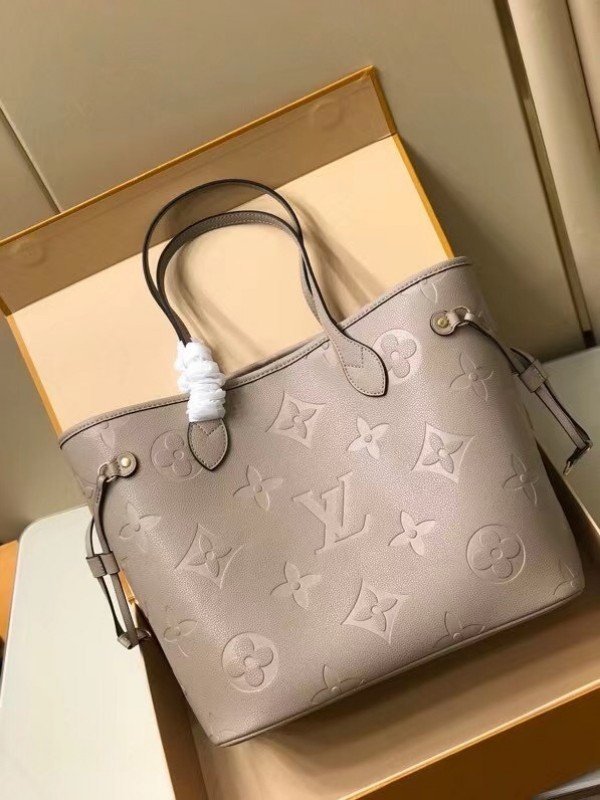 Replica Louis Vuitton Neverfull MM Bag Damier Ebene M45686 BLV519