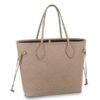 Replica Louis Vuitton Neverfull MM Bag Damier Ebene M45686 BLV519