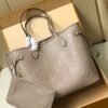 Replica Louis Vuitton Neverfull MM Bag Damier Ebene M45686 BLV519