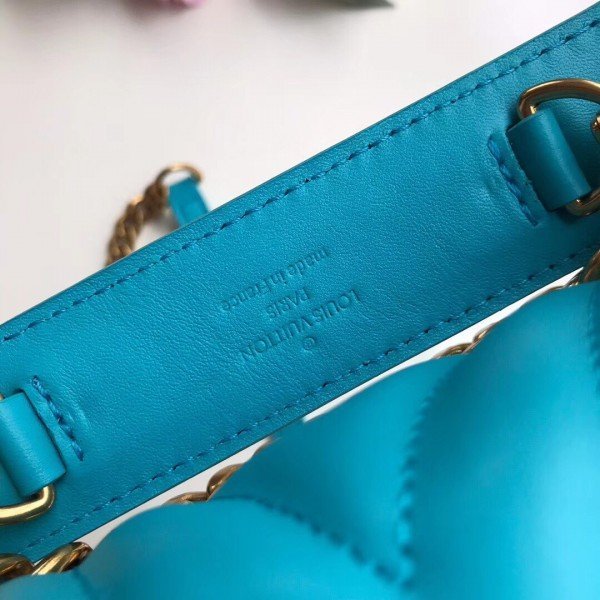 Replica Louis Vuitton Turquoise New Wave Chain Bag PM M51936 BLV643
