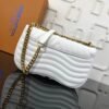 Replica Louis Vuitton White New Wave Chain Bag MM M51945 BLV640