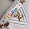 Replica Louis Vuitton White New Wave Chain Tote M51978 BLV649