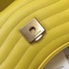 Replica Louis Vuitton Yellow New Wave Chain Bag PM M52565 BLV658