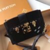 Replica Louis Vuitton Black Trunk Clutch Epi Leather M53052 BLV184