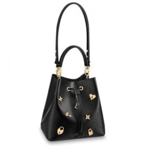 Replica Louis Vuitton Alma BB Bag In Black Epi Leather M40862 BLV197