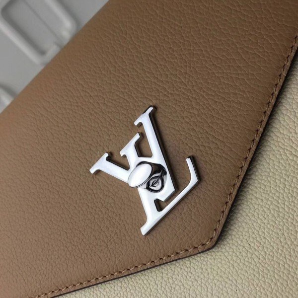 Replica Louis Vuitton Sesame Creme My Lockme Bag M53506 BLV755