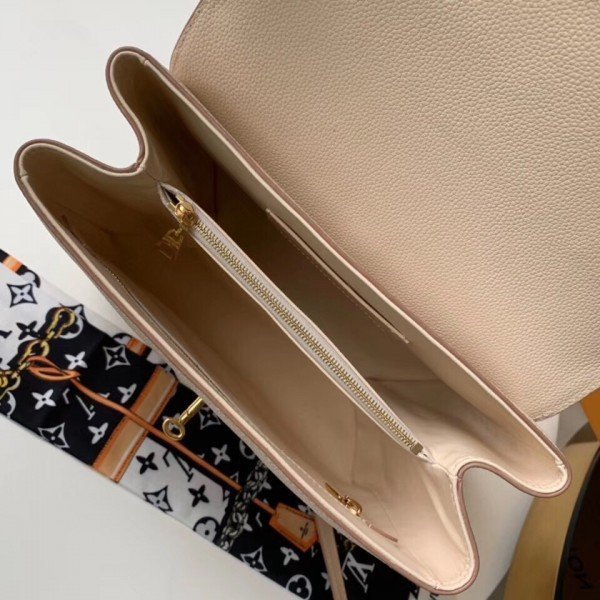 Replica Louis Vuitton Creme Rose des Vents MM Bag M53815 BLV746