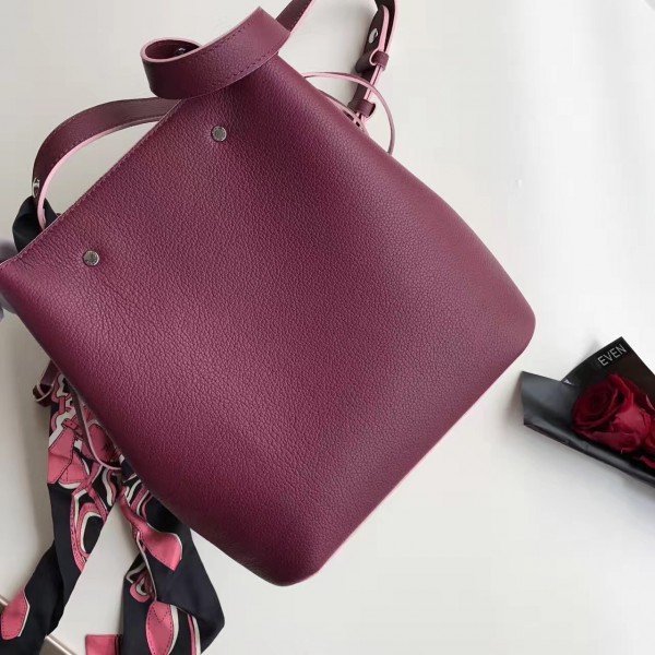 Replica Louis Vuitton Bordeaux Lockme Bucket Bag M54680 BLV761
