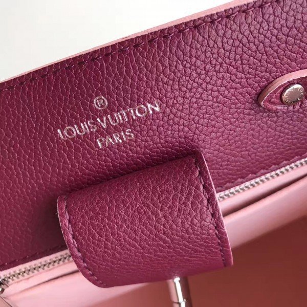 Replica Louis Vuitton Bordeaux Lockme Bucket Bag M54680 BLV761