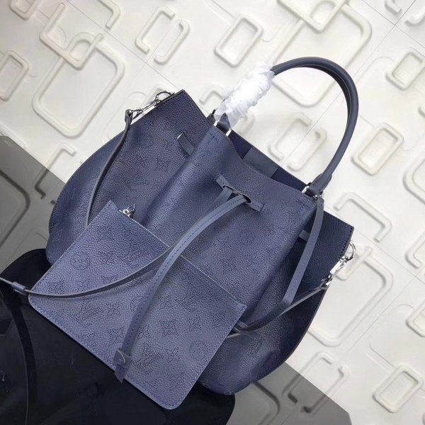 Replica Louis Vuitton Girolata Bag Mahina Leather M54839 BLV274
