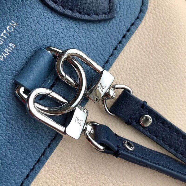 Replica Louis Vuitton Blue Jean Lockme Mini Backpack M55017 BLV027