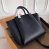Replica Louis Vuitton Black Haumea Bag Mahina Leather M55029 BLV273