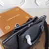 Replica Louis Vuitton Black Haumea Bag Mahina Leather M55029 BLV273
