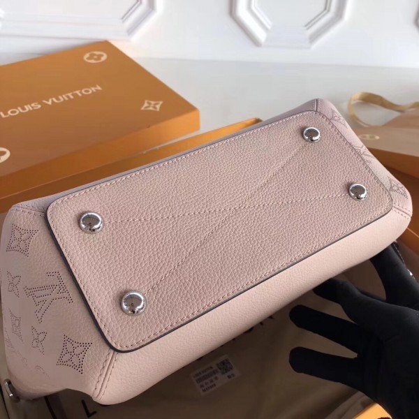 Replica Louis Vuitton Magnolia Haumea Bag Mahina Leather M55030 BLV272