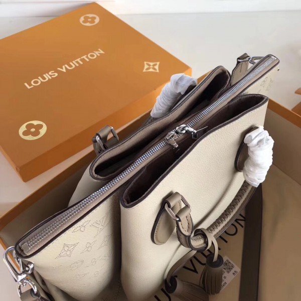 Replica Louis Vuitton Galet Haumea Bag Mahina Leather M55031 BLV271