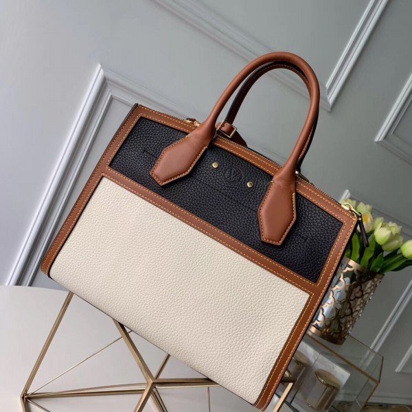 Replica Louis Vuitton City Steamer MM Tri-colour Bag M55062 BLV794