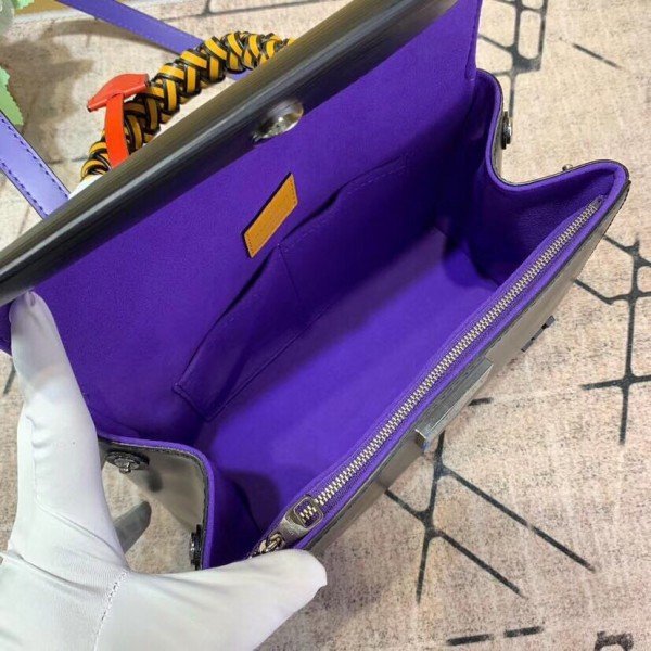 Replica Louis Vuitton Epi Cluny BB Bag With Braided Handle M55215 BLV217